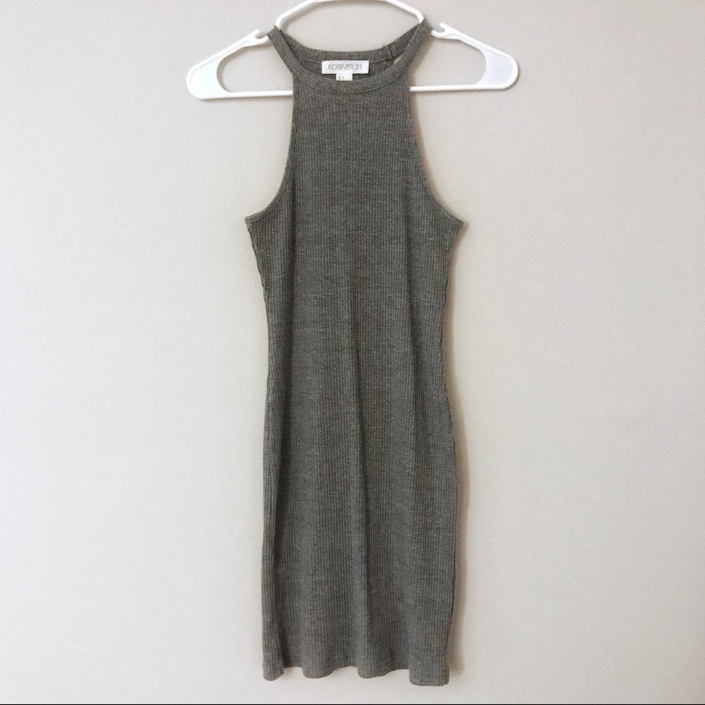 Gray Bodycon Dress